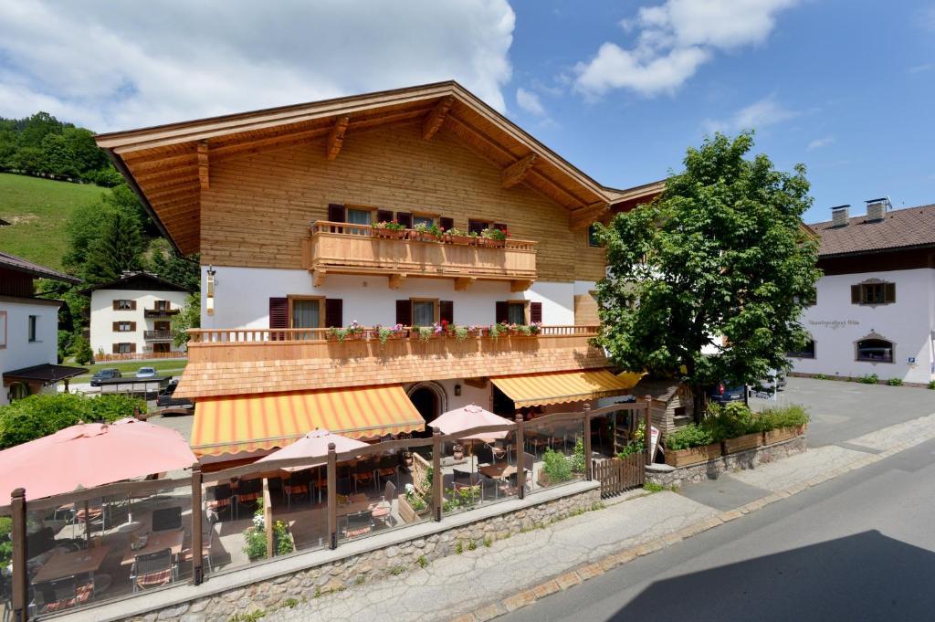 Cafe Pension Koller Hotell Brixen im Thale Exteriör bild